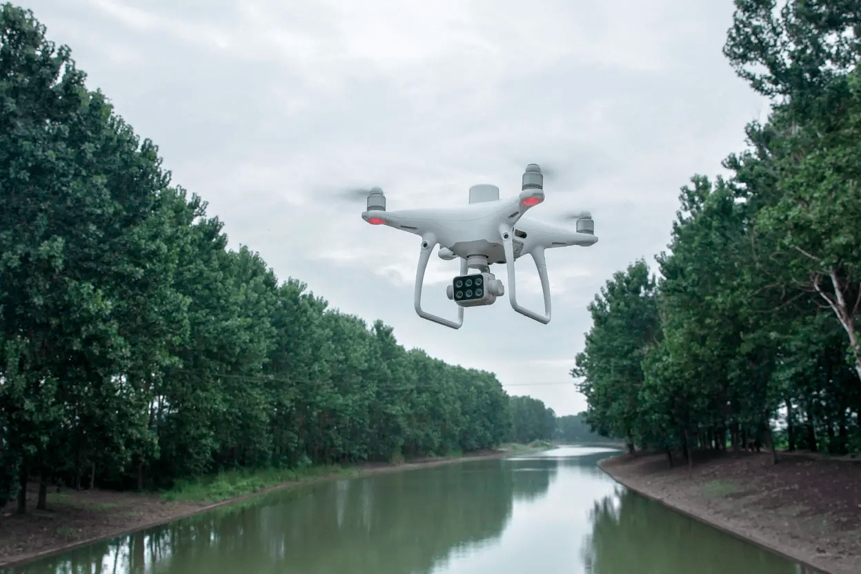 Monitoramento e Inspeção Ambiental - DJI Phantom 4 Multispectral