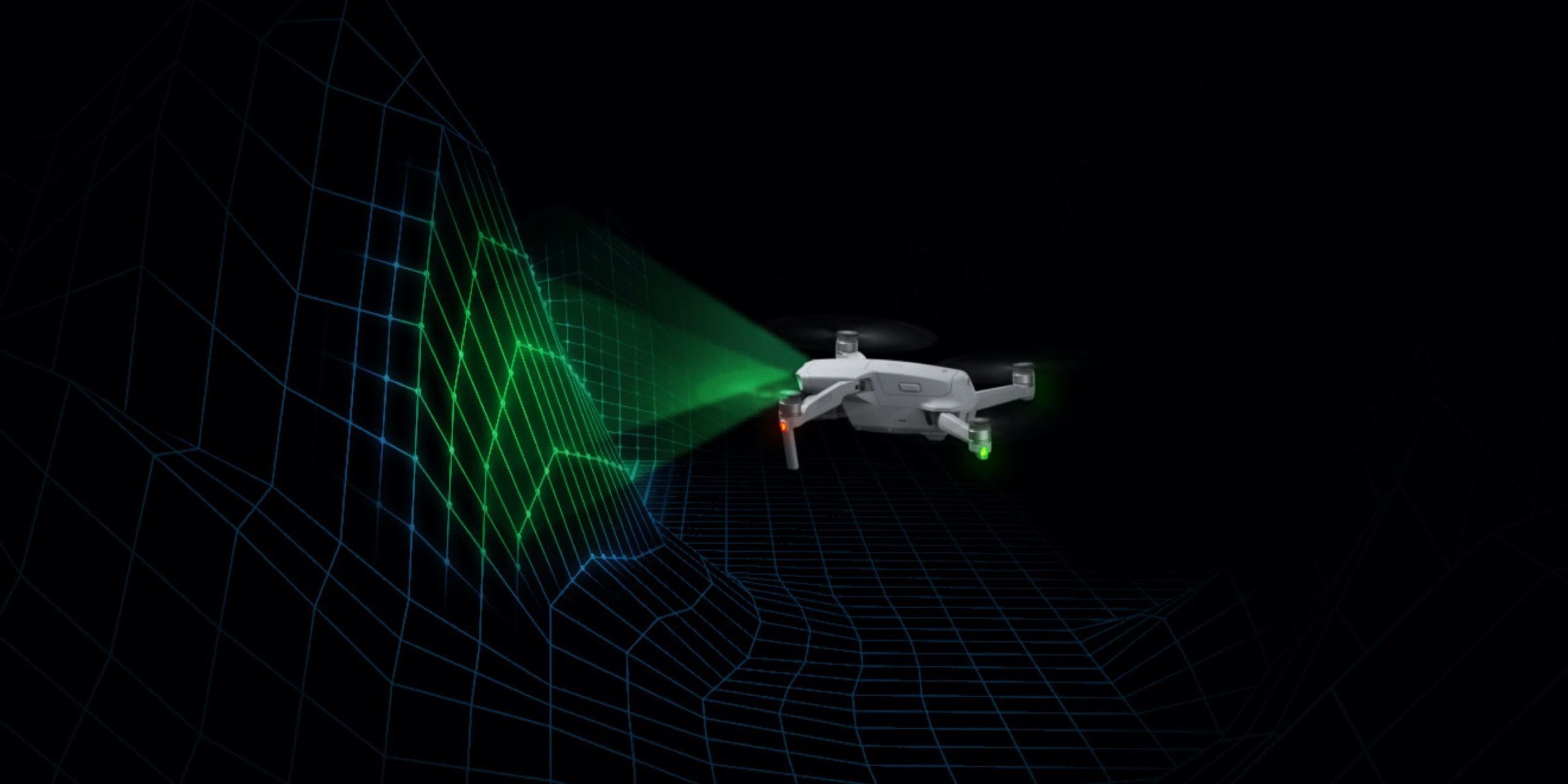 Drone DJI Mavic Air 2 - Sensor frontal