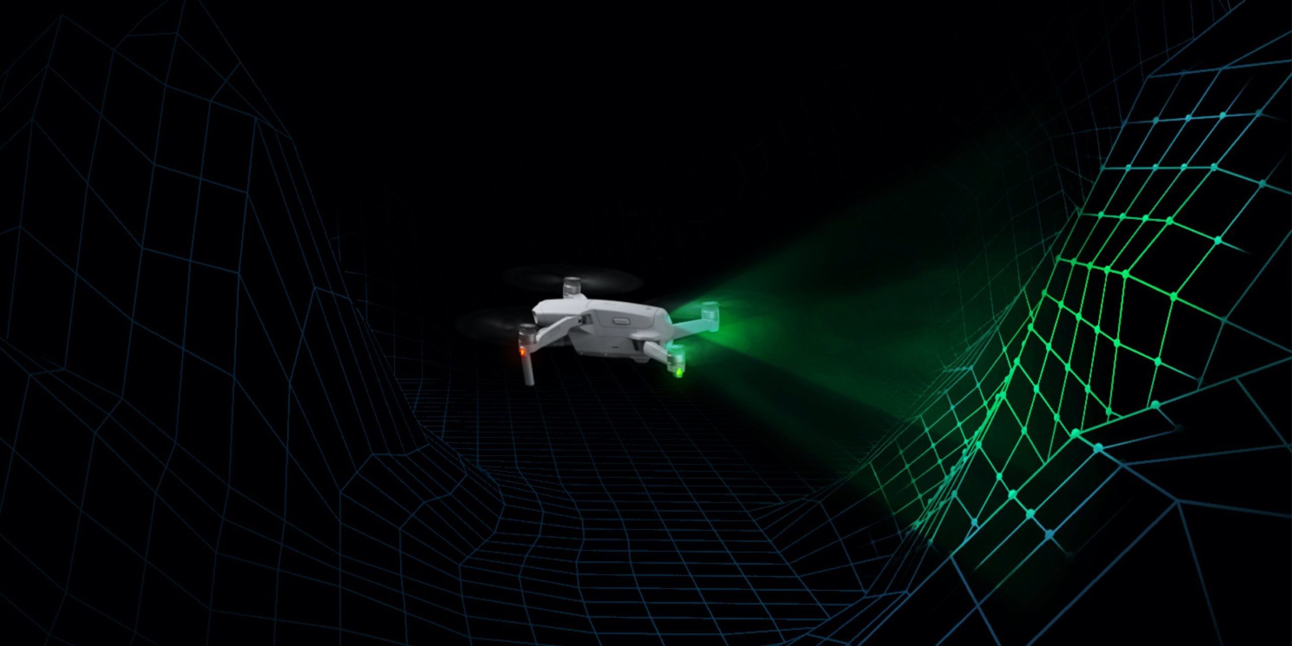 Drone DJI Mavic Air 2 - Sensor Traseiro
